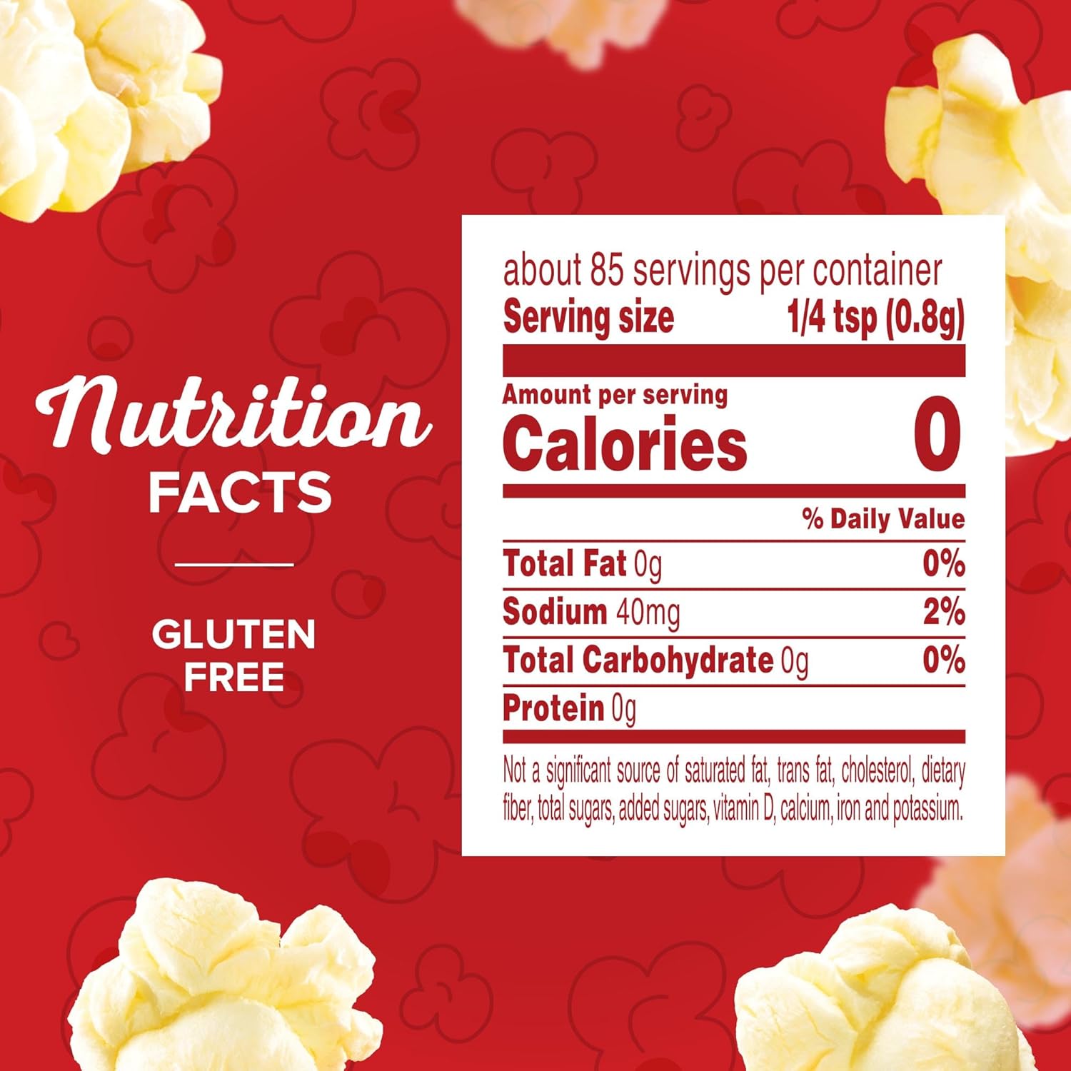 Orville Redenbacher's Popcorn Seasoning, Movie Theater Butter Flavor, 2.4 oz. - Image 2