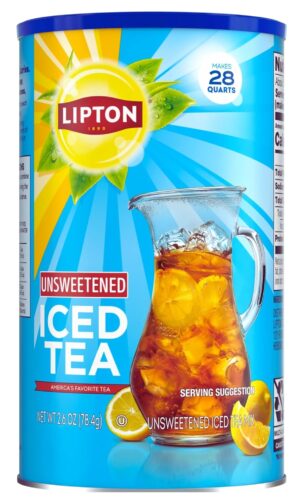 Lipton Unsweetened Iced Tea Mix, 28...