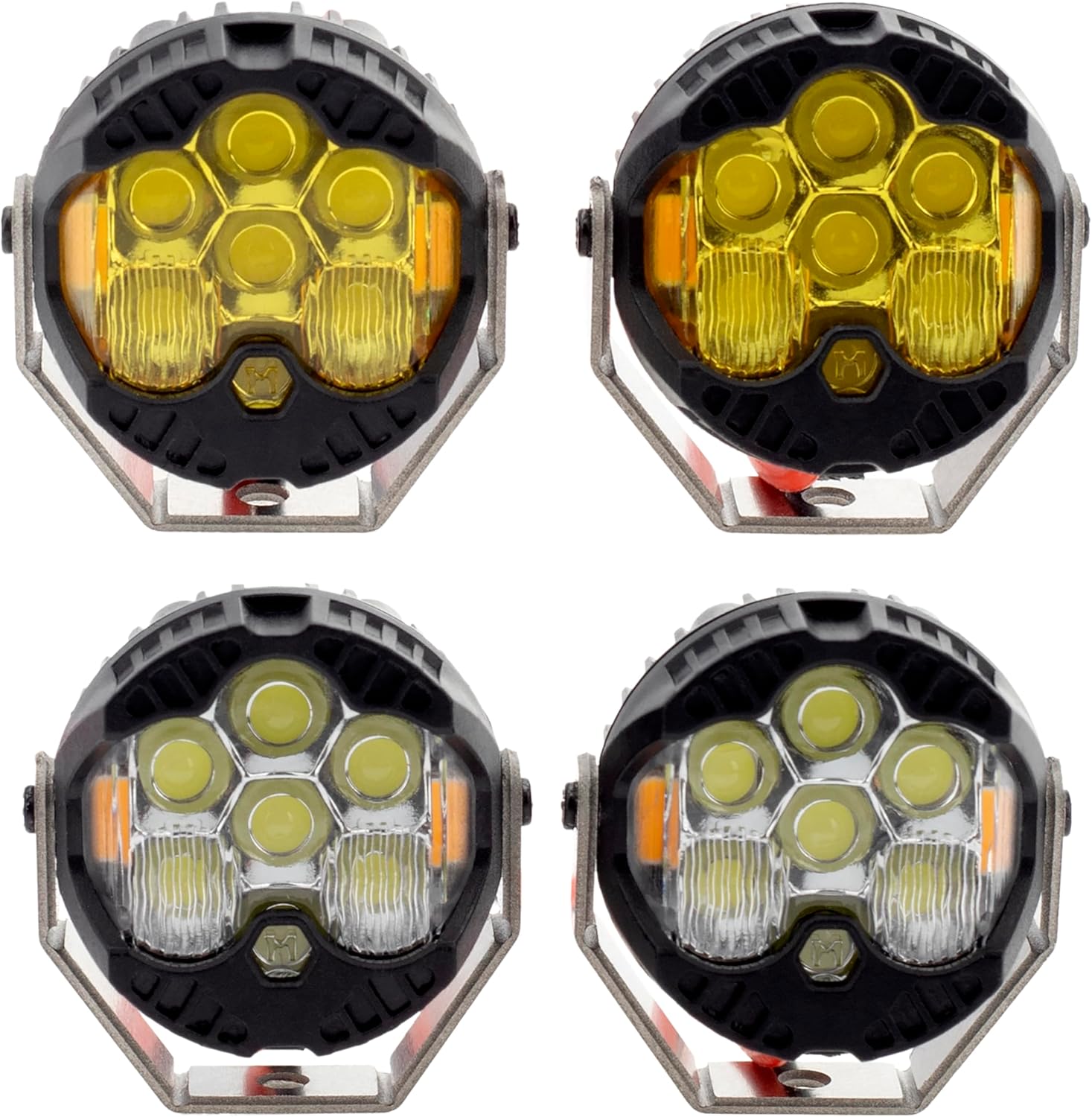 MEUS RACING RC Car LED Lights Kit - 1/10 & 1/8 Scale RC Crawler Accessories for Axial SCX10, Wraith, Traxxas TRX4 & TRX6, Redcat Gen8 Upgrades - Image 7