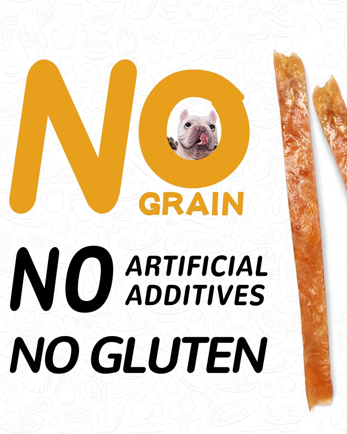 PAWUP Chicken Jerky Strips Dog Treats, Low Fat High Protein, Natural Chicken Dog Jerky, Training Treats for Small & Medium Dogs, 12.5 oz - Image 4