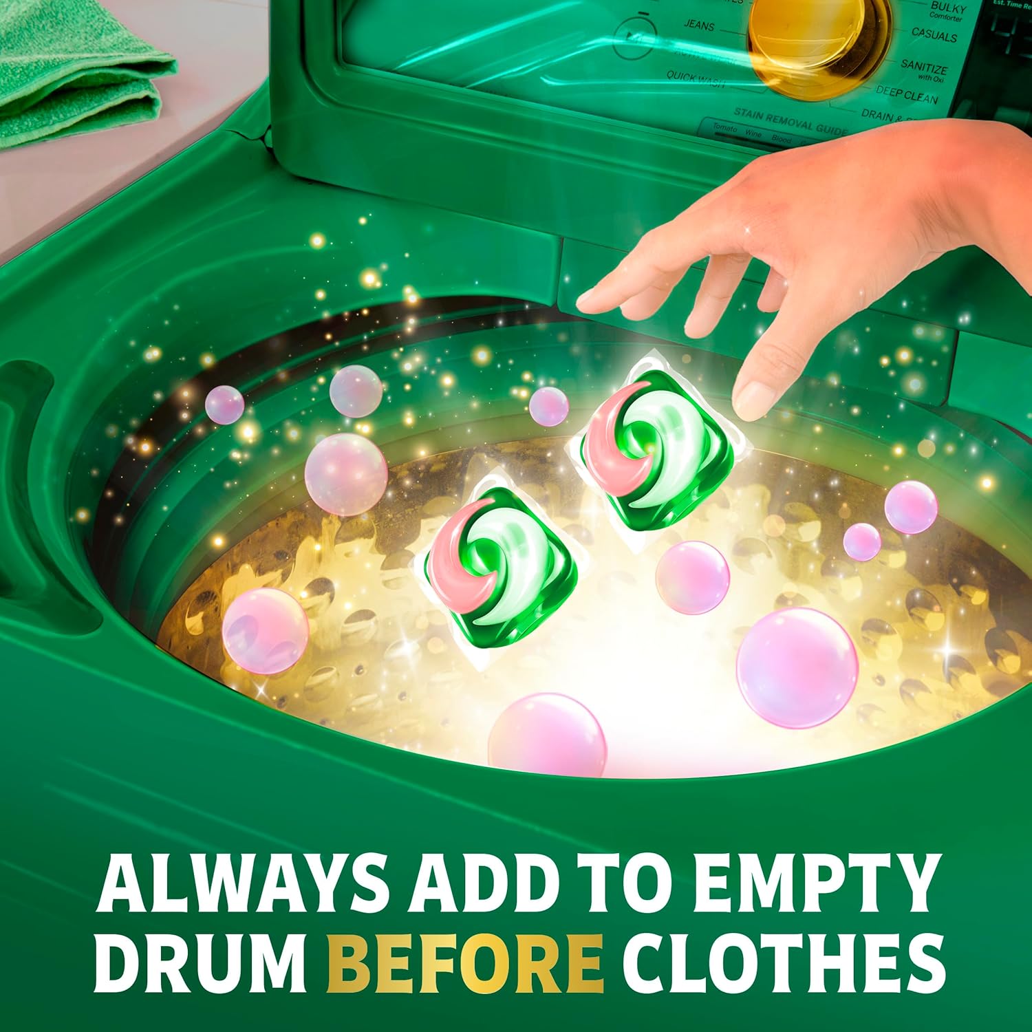 Gain Flings! "Wicked: For Good" Limited Edition Laundry Detergent Pacs, 42 Count, Fantabulous Floral Scent, 3 in 1 HE Detergent Pacs with Oxi Boost and Febreeze - Image 7