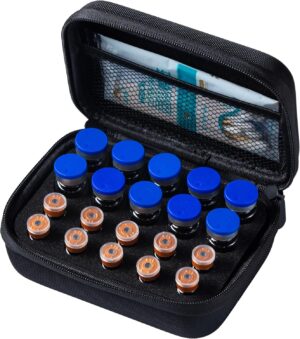 Peptide Case for Fridge, 20 Vials H...