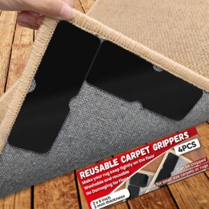 Rug Non Slip Grippers, Reusable Rug...