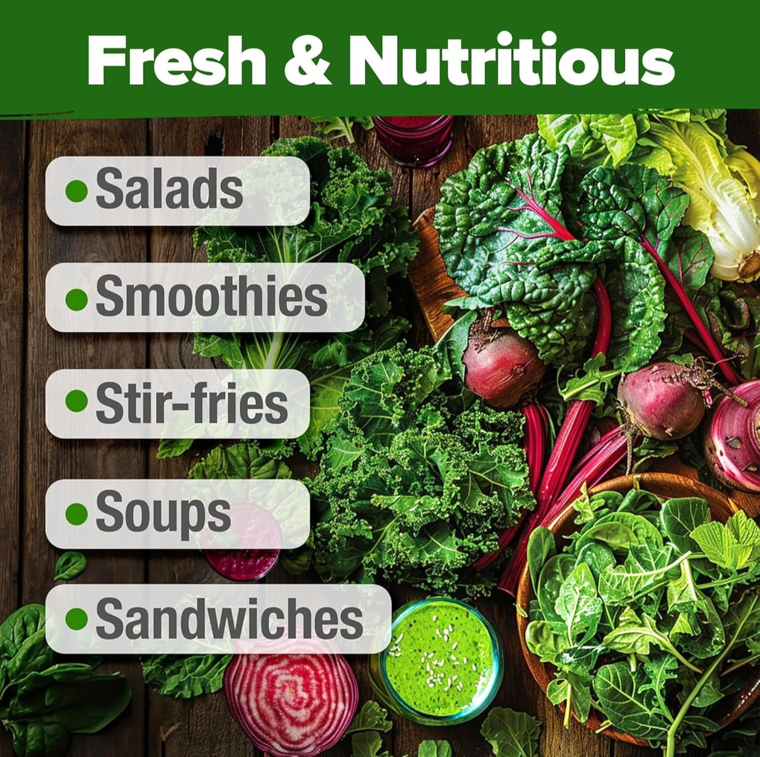 HOME GROWN 20 Variety Lettuce Seeds 21,500+ Bulk Pack Heirloom Non-GMO, High Germination, Romaine,Butterhead, Spinach, Kale, Iceberg, Continuous Harvest,Indoor Outdoor Hydroponic Garden (20 Varieties) - Image 8