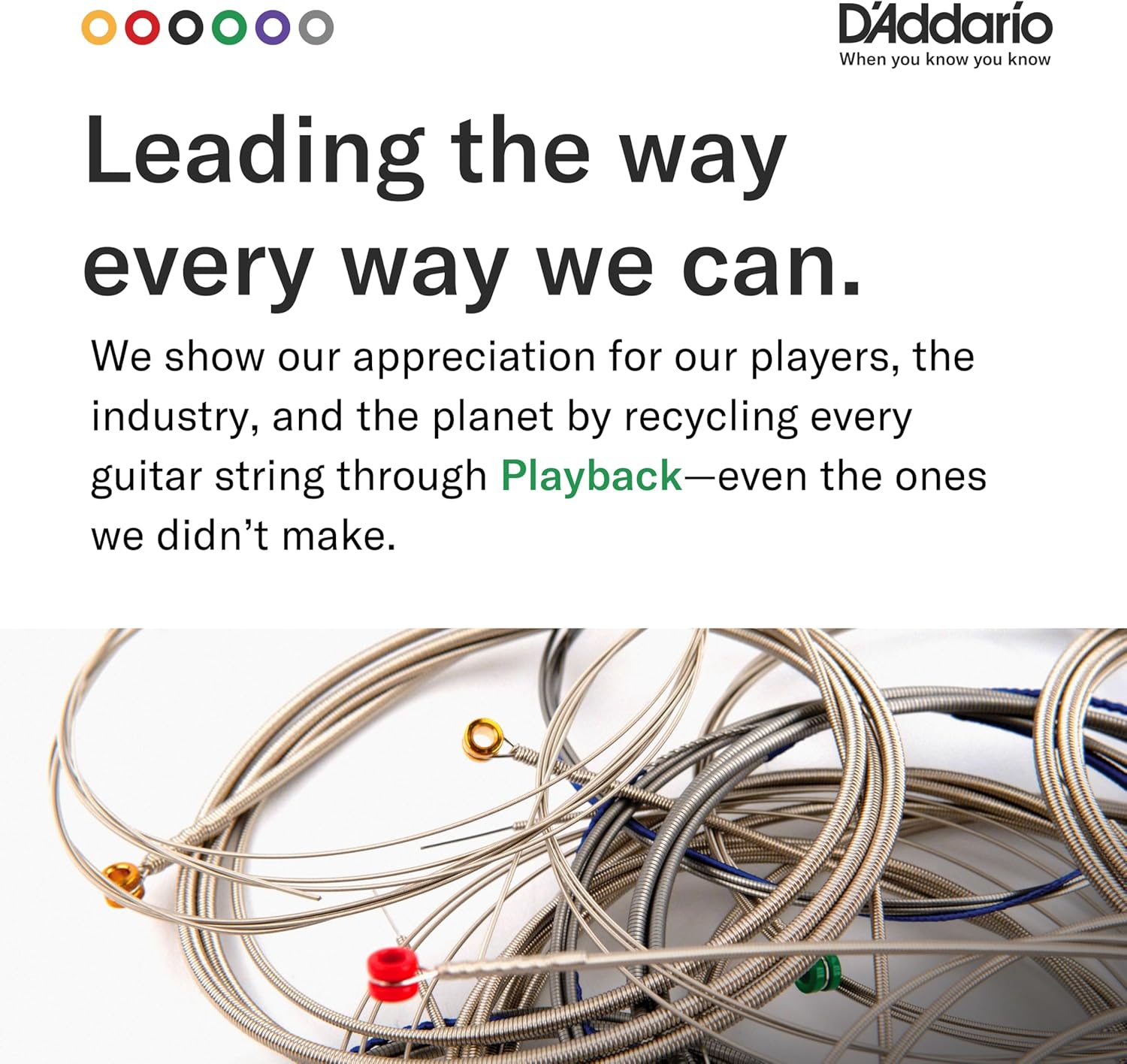 D'Addario Acoustic Guitar Strings, 80/20 Bronze, EJ14, Bluegrass Light Top/Medium Bottom Gauge 12-56, 6-String Set, Pack of 1 - Image 7