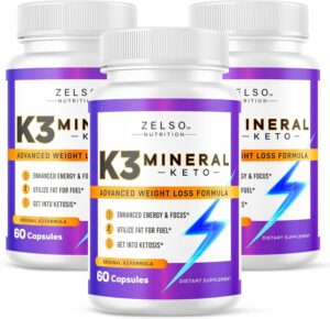 ZELSO (3 Pack) K3 Mineral Weight Lo...