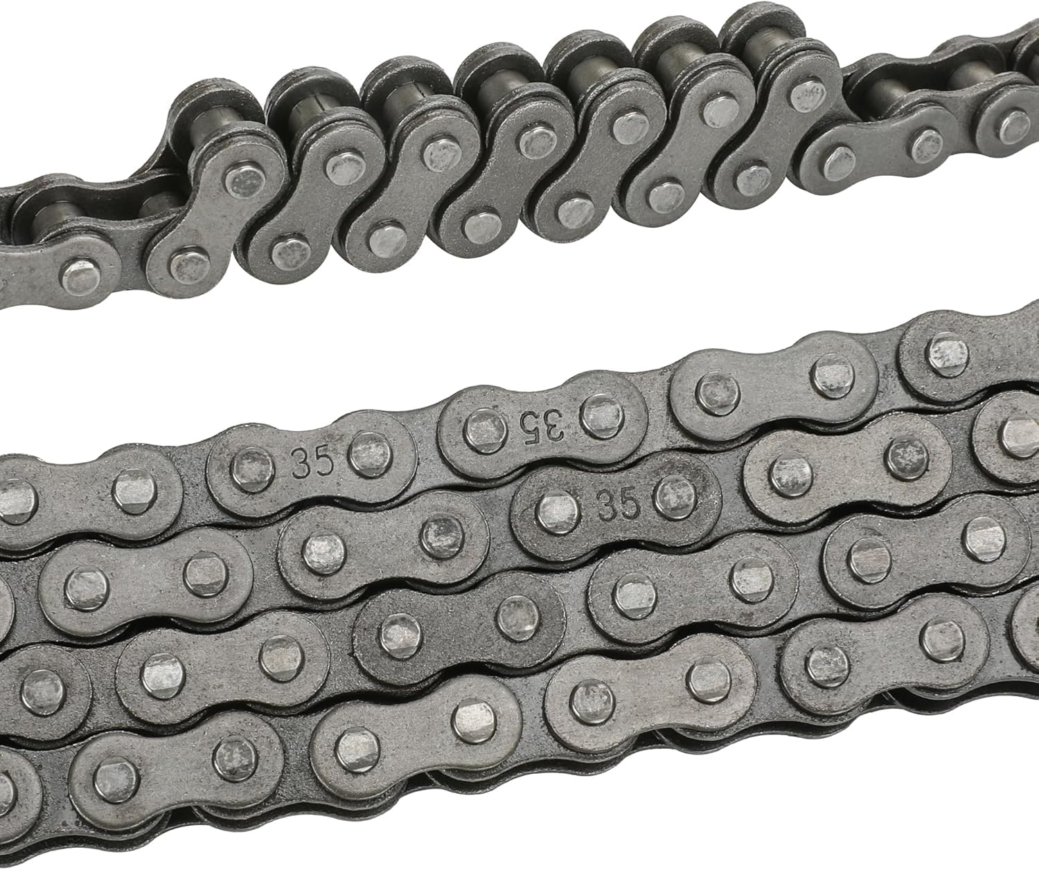 YOXUFA #35 Roller Chain for Mini Bike Coleman CT100U CC100X Baja Doodle Bug Dirt Bug Racer DB30 Motovox MBX10 MBX11 MMB80 Predator 79cc 97cc 100cc Engine Powersports Parts 140 Links Drive Chain - Image 6