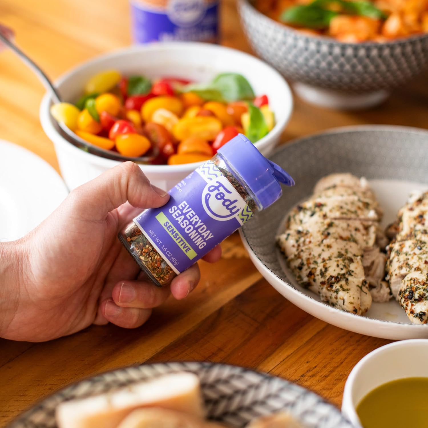 Fody Foods Everyday Seasoning, 1.6 Oz, Garlic and Onion Free, Low FODMAP Certified, Gut & IBS Friendly, Vegan, Non-GMO, Gluten Free, Keto Friendly - Image 6
