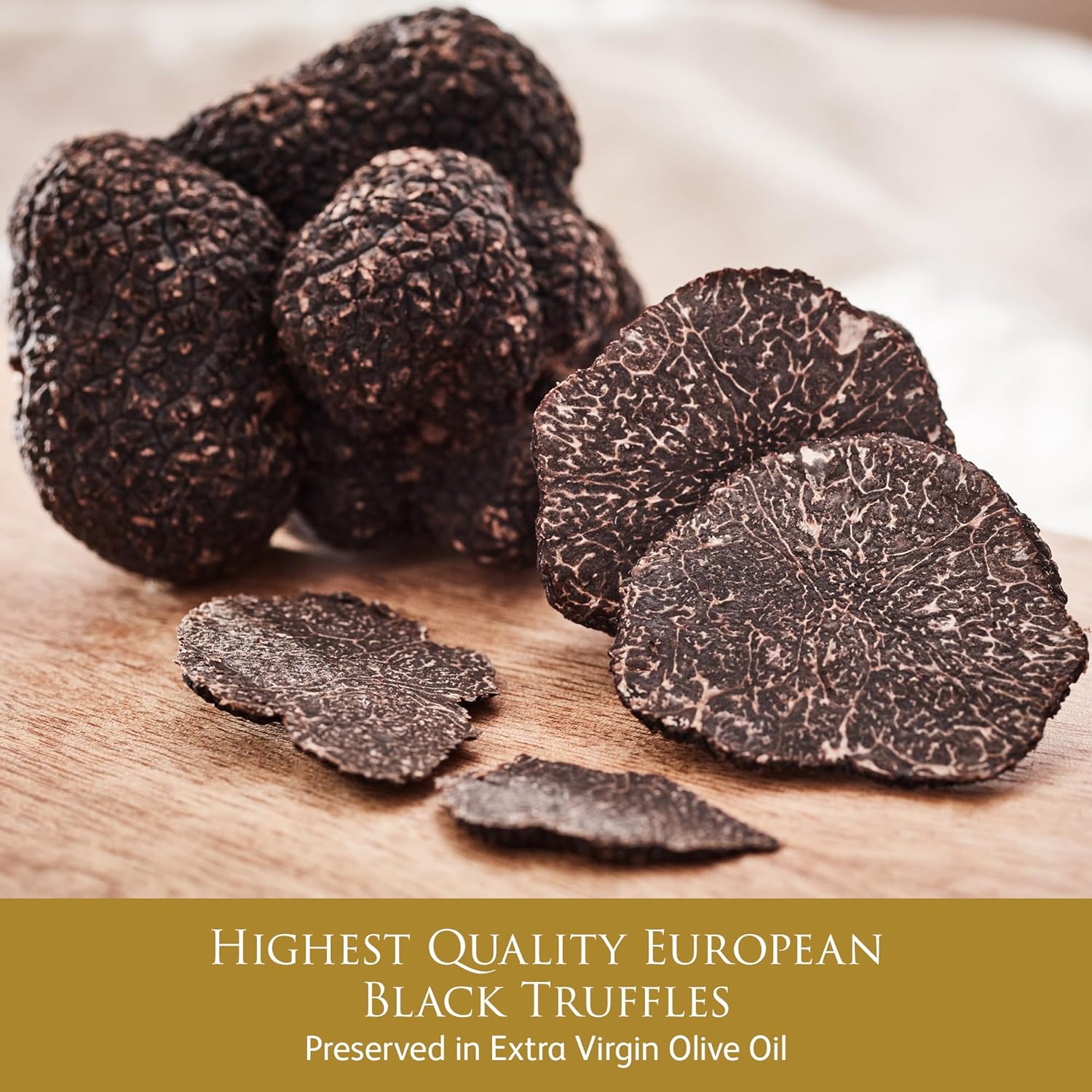 TruffleHunter - Black Truffle Slices - Preserved Truffles in Extra Virgin Olive Oil - 2.82 Oz - Image 3
