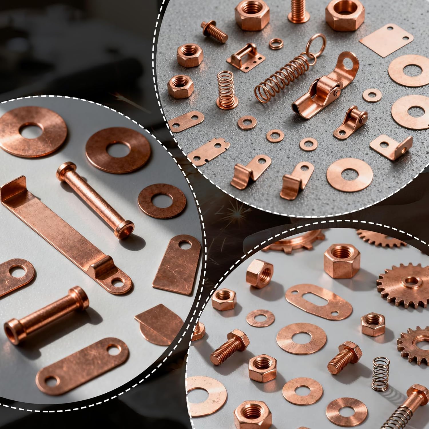 2 Pcs 99.9%+ Pure Copper Sheet, 6" x 6", 28 Gauge Thickness Copper Plates, 153 x 153 x 0.3mm, No Scratches, Film Attached - Image 6