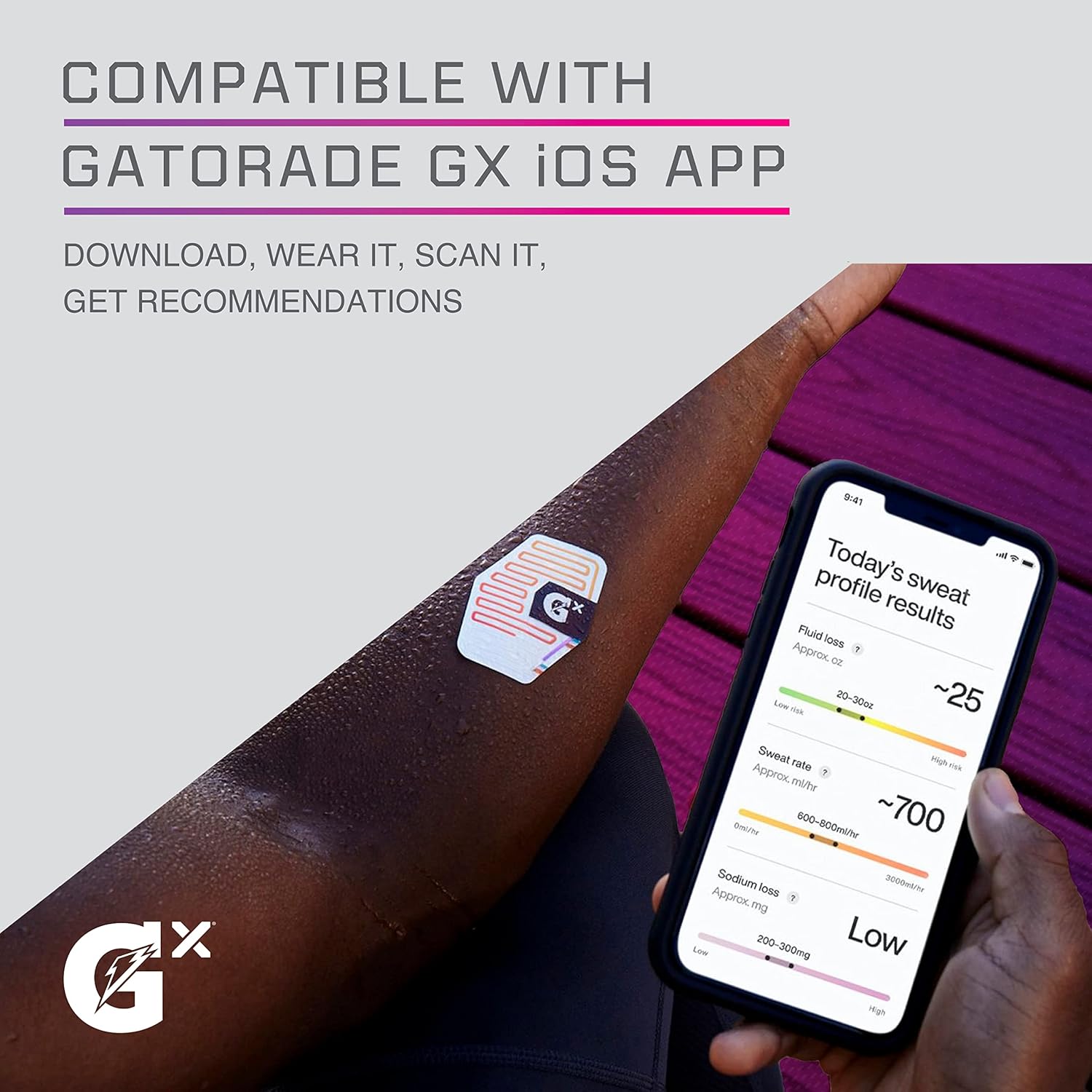 Gatorade, Gx Sweat Patch, Pack of 2 - Image 5