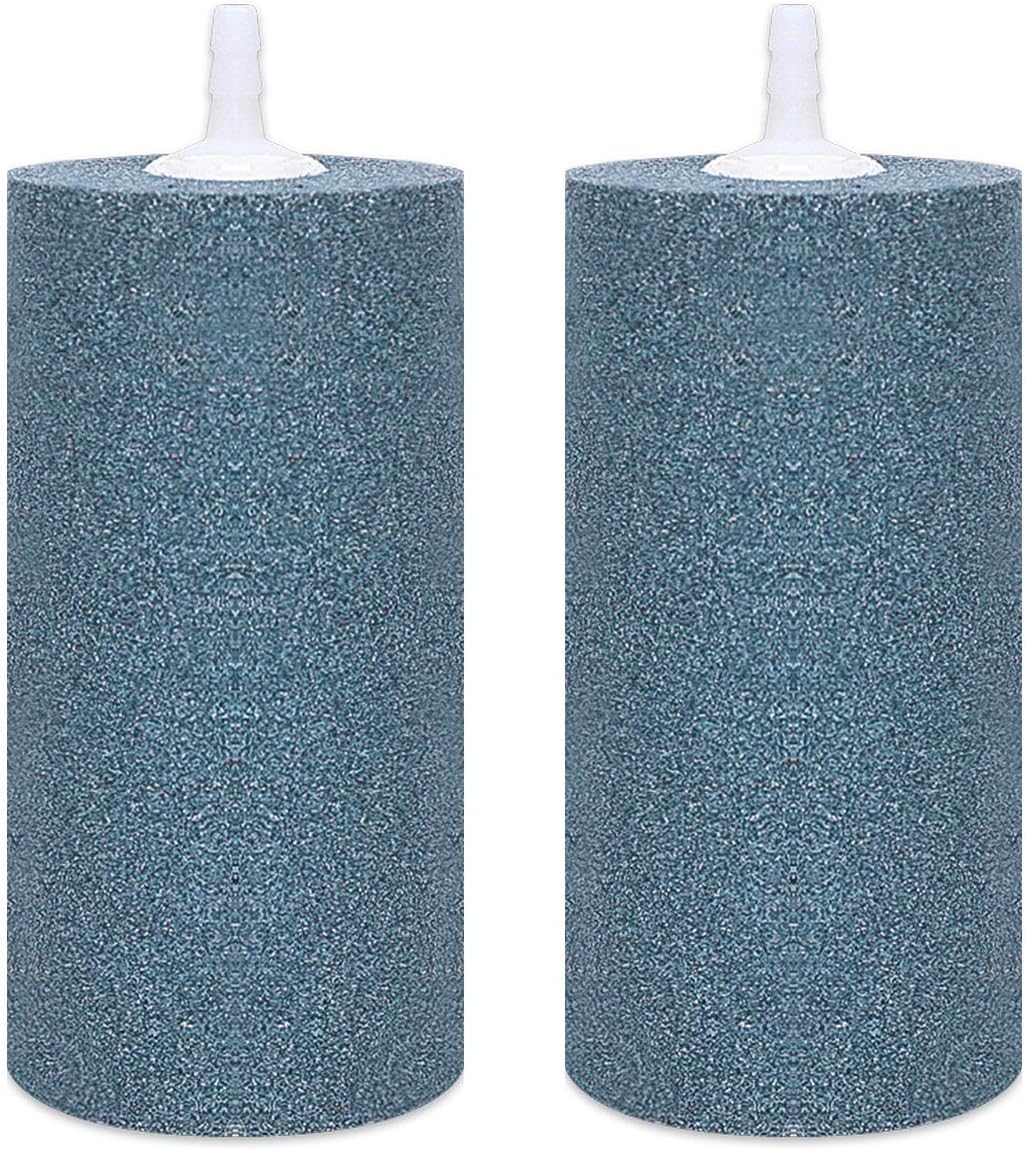 VIVOSUN Air Stone 2PCS 4 x 2 Inch Large Air Stone for Aquarium, Fish Tank and Hydroponics Air Pump