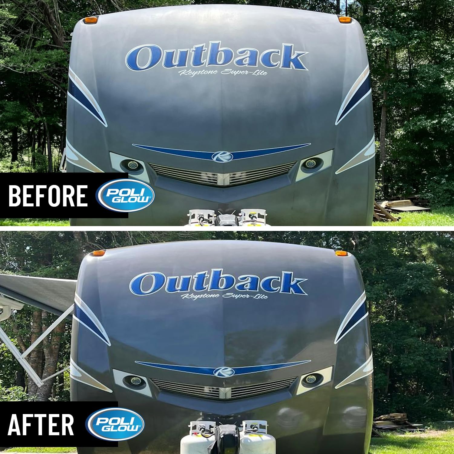 Poli Glow Deluxe Boat & RV Restoration Kit–Removes Oxidation, Seals & Protects–Restores High-Gloss Shine to Fiberglass & Gelcoat–New Liquid or Classic Powder Poli Ox–Easy, Long-Lasting 6-in-1 System - Image 10