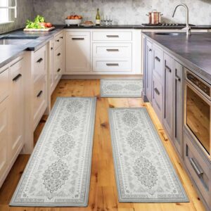Boho Kitchen Rugs Sets of 3 Piece,F...