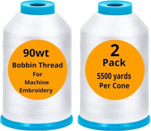 2-Pack Premium 90 WT Machine Embroi...