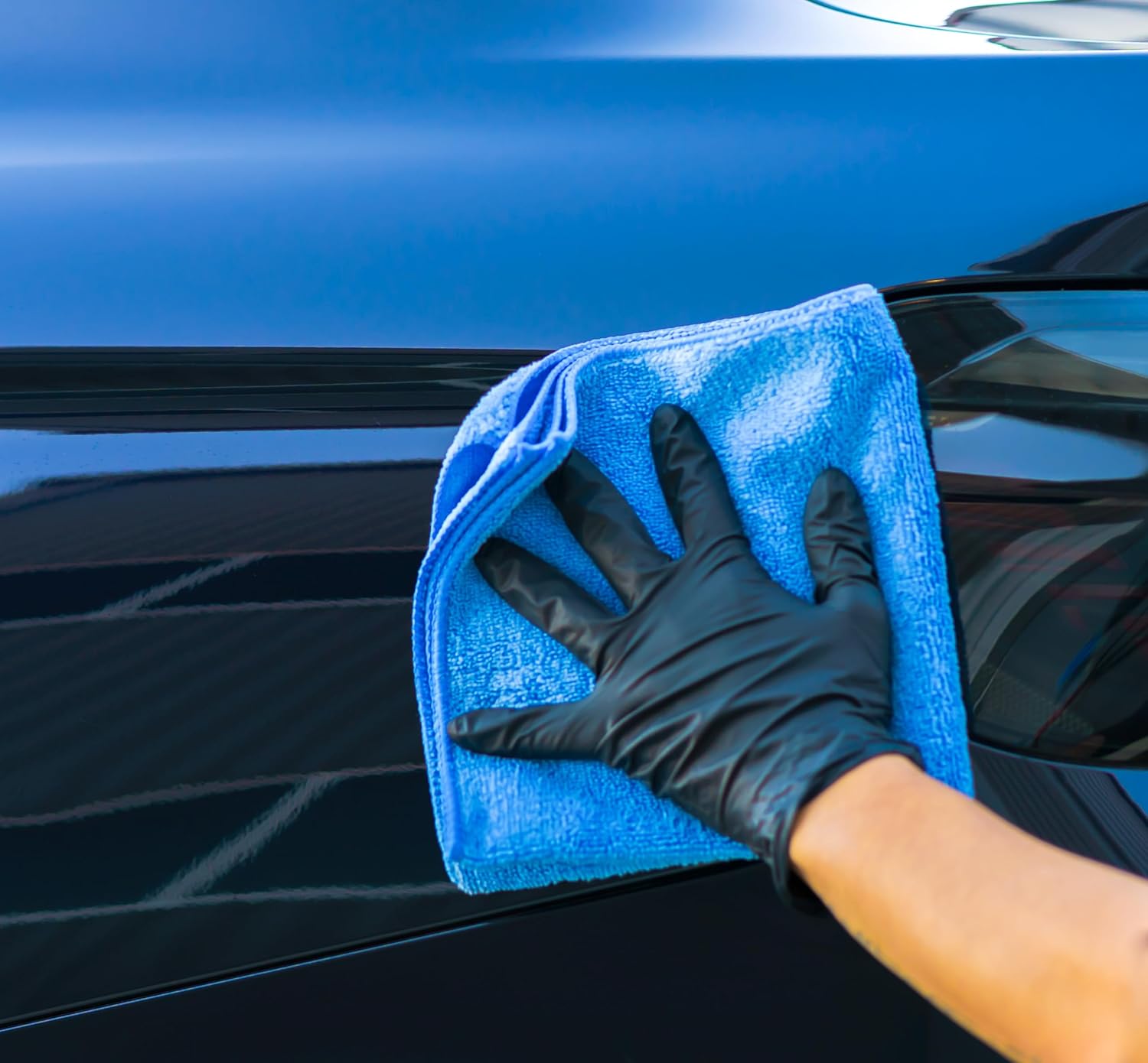 Wet or Waterless Car Wash Wax 128 Fl. oz, UV Protection. Cleans, Protects, and Shines. Aircraft Quality Just Spray On and Wipe Dry Anywhere, Anytime, Home, Office, School, Garage, Parking Lots. - Image 4