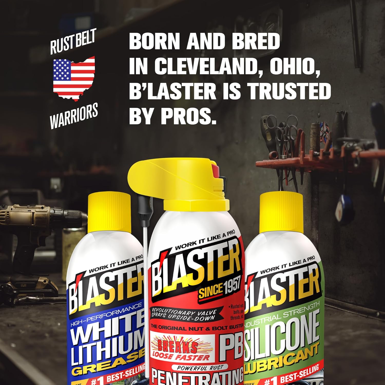 PB Blaster Penetrating Oil Spray, 11 oz Aerosol Cans (12-Pack) – Rust Remover & Bolt Loosener for Stuck Nuts, Bolts & Rusted Parts – Penetrating Catalyst for Automotive & Mechanical Use - Image 8