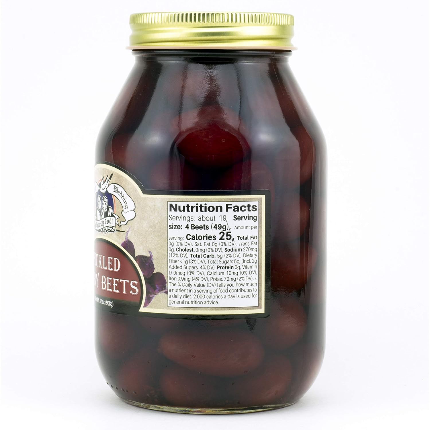 Amish Wedding Pickled Baby Beets 32oz (Pack of 2) - Image 2