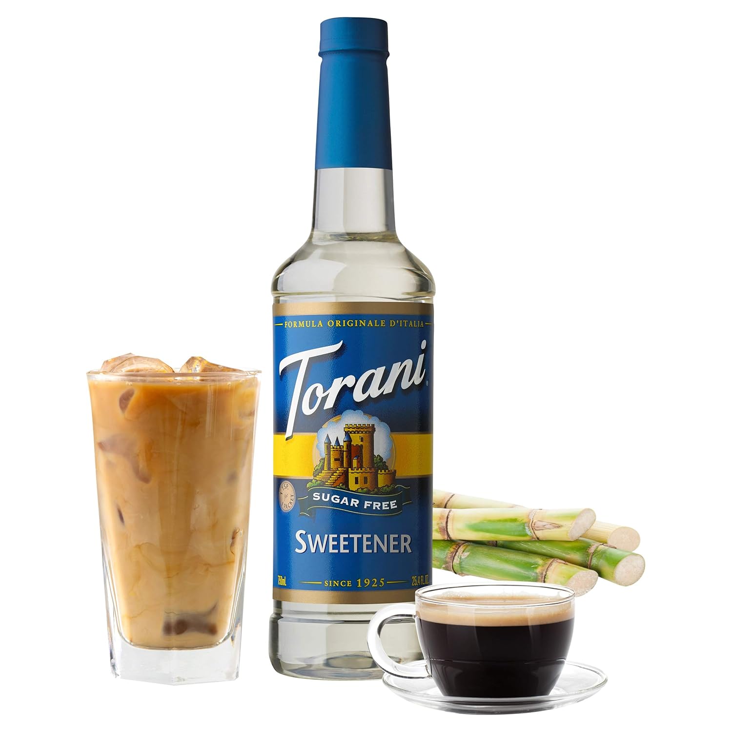 Torani Sugar Free Sweetener Syrup, 25.4 fl oz (Pack of 4) - Image 3