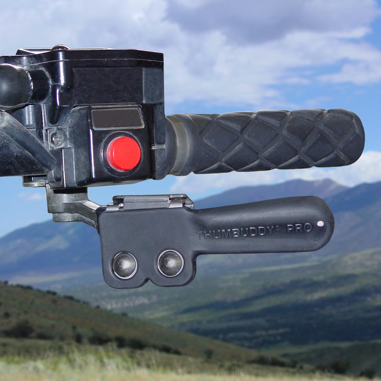 Thumbuddy Pro ATV Throttle Extender - Model TB2 black - Image 2