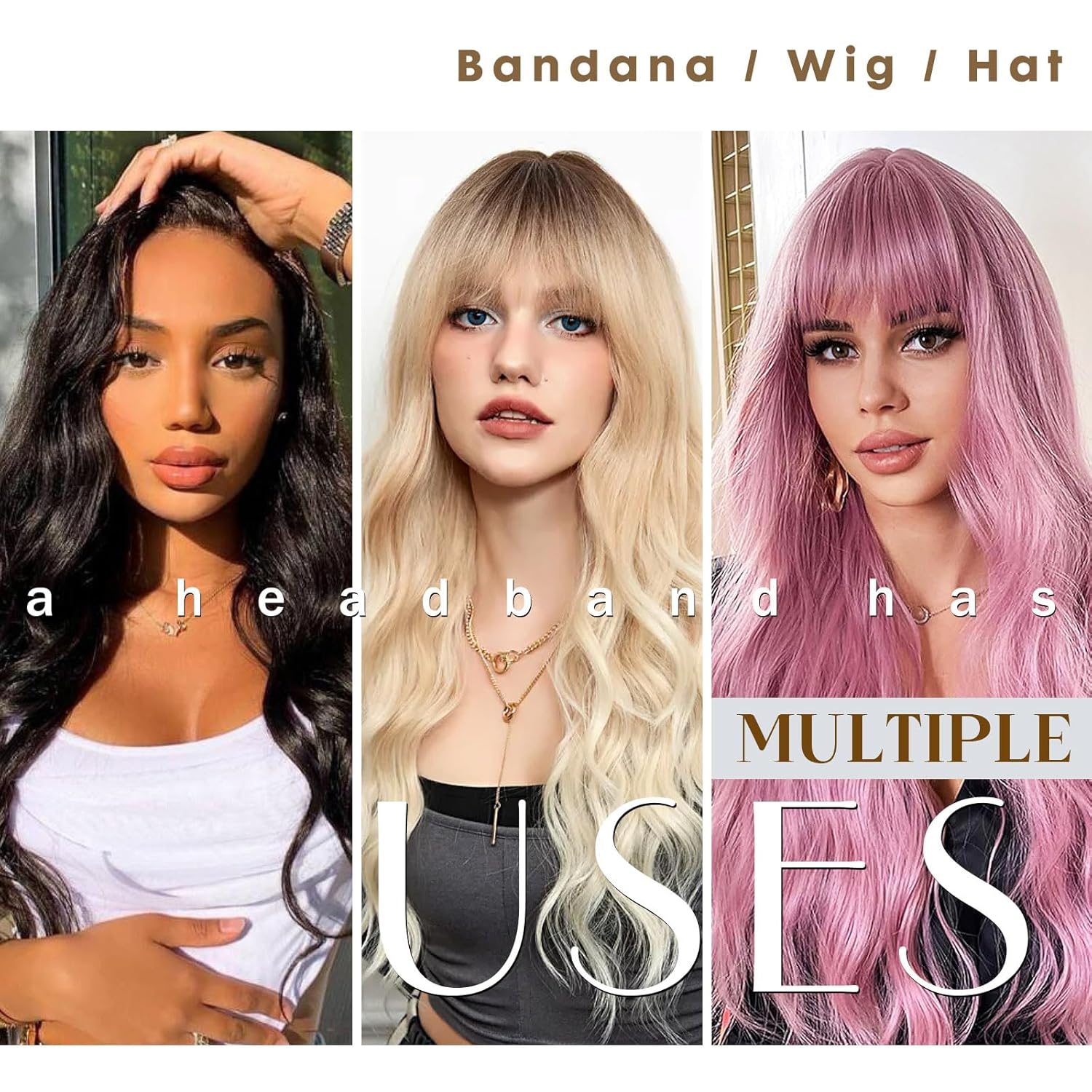 Wig Grip Band for Lace Front Headband Keeping Wigs in Place Wig Accessories Head Band Strap Gripper to Secure - Image 6