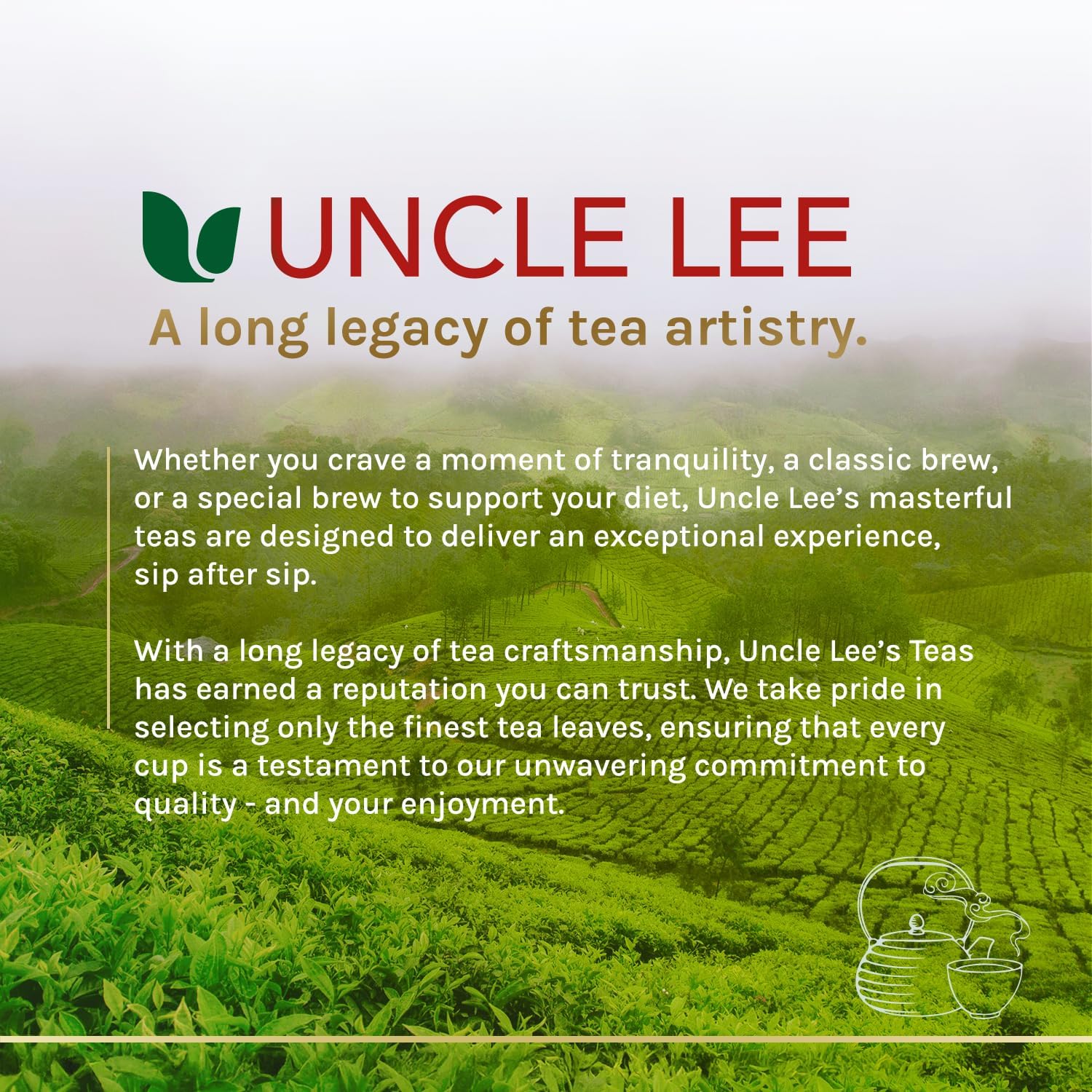 Uncle Lee's Tea Detox Tea with Senna Laxative, Constipation Relief for Adults, Supports A Healthy Weight, Caffeine-Free Herbal Tea Bags, 30 Count (Pack of 5) - Image 7