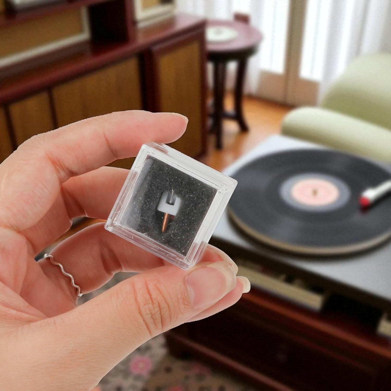Needle Stylus Replacement for Stanton Cartridges and Pickering– New DLC Elliptical Stylus – One Turntable Cartridge in Box – D71EE L720EE Phonograph Record Player Hifi Accessories Upgrade - Image 6