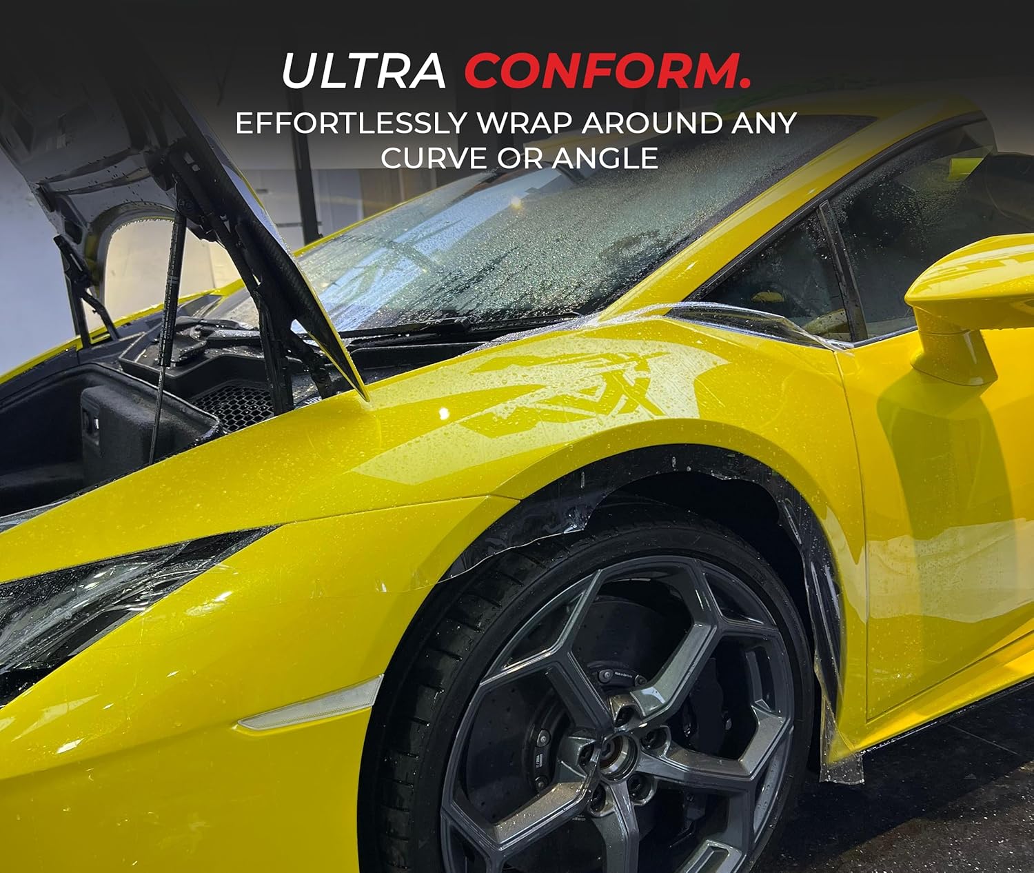 VViViD Barricade Premium 8 Year Clear Gloss Paint Protection Film TPU (6" x 120") - Image 5