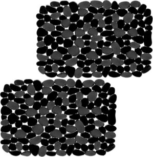 2 Pack Kitchen Sink Mat Pebble Sink...