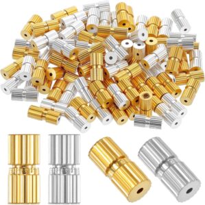 100 Pcs Barrel Screw Clasps Jewelry...
