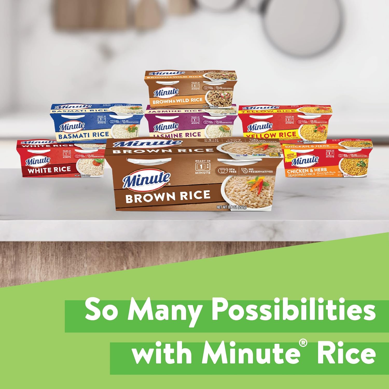 Minute Ready-to-Serve Brown Rice, Microwavable Rice Cups, 8.8-Ounce Cups (Pack of 8) - Image 8