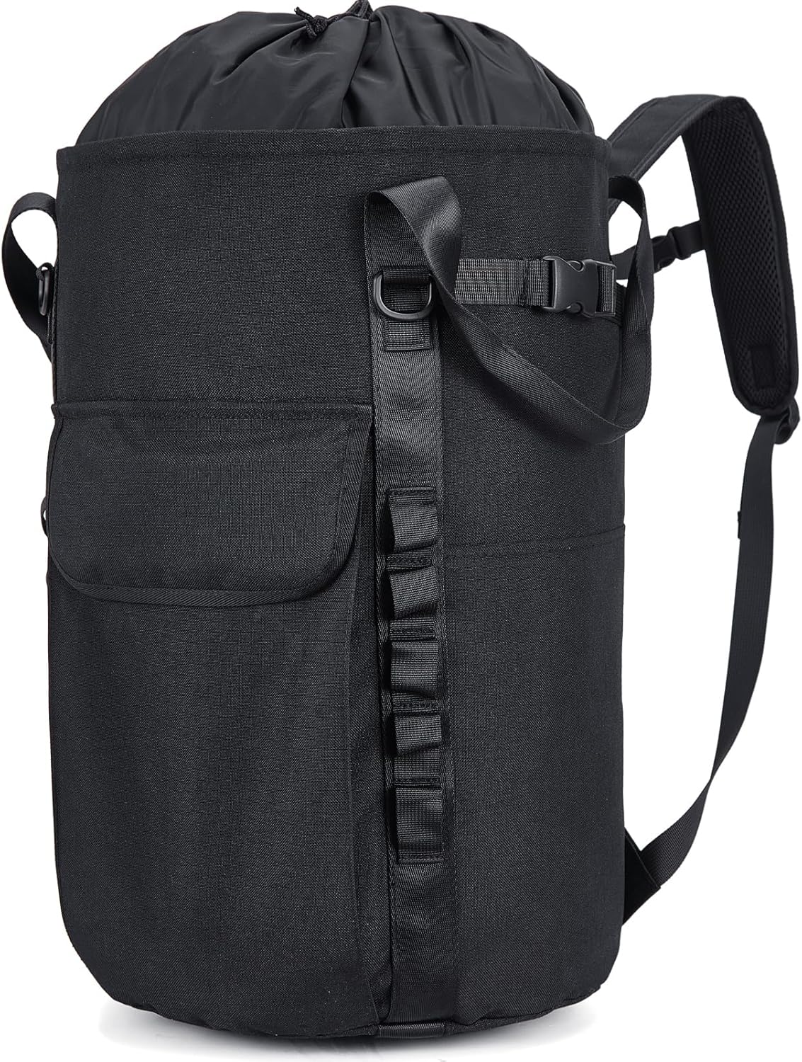 Arborist Rope Bag, 35L Tree Climbing Rope Bag, Arborist Equipment Bucket Backpack, Arborist Gear Carrier Bag with Side Pockets, Tough Rock Climbing Backpack, Rock and Tree Climbing Gear