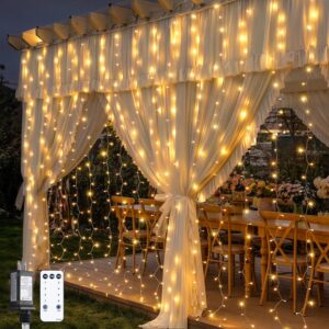 JMEXSUSS 600 LED Curtain Lights Out...