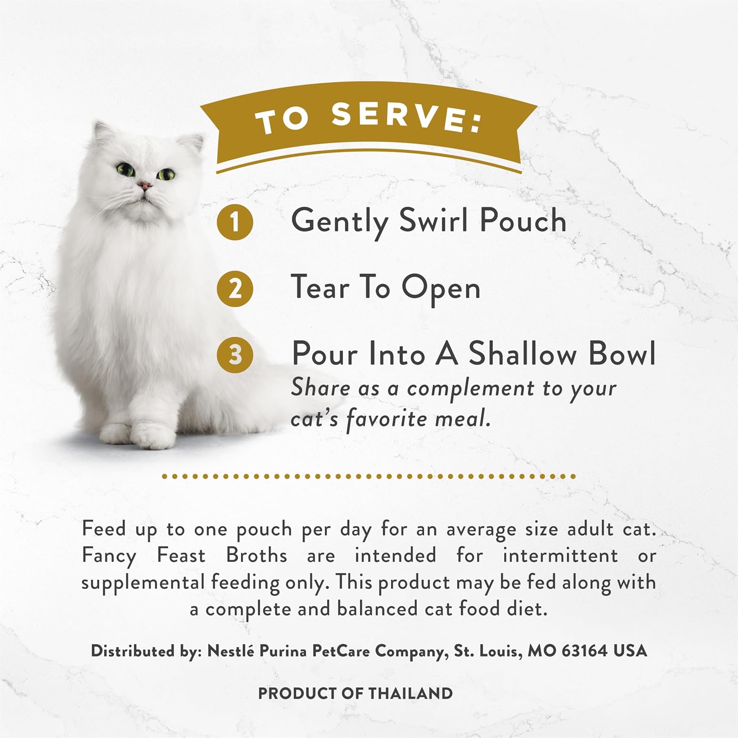 Purina Fancy Feast Broths Classic With Chicken and Vegetables Lickable Wet Cat Food Broth Topper, Pack of 16, 1.4 oz Pouches - Image 8