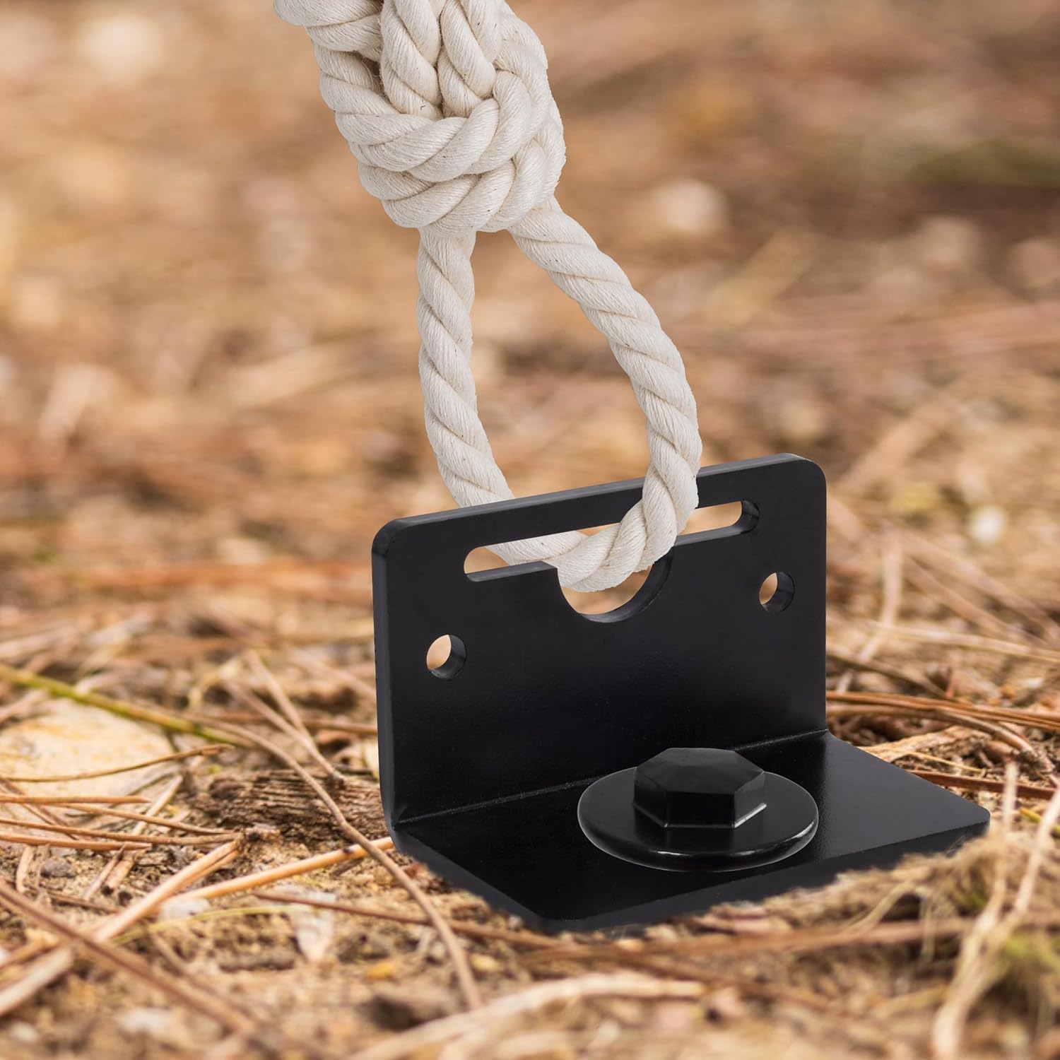 24” Mobile Home Anchors - Ground Anchor Screw in with Brackets and Adapter for Drill - Earth Anchors - Storage Shed and Swing Anchor Kits - Image 9