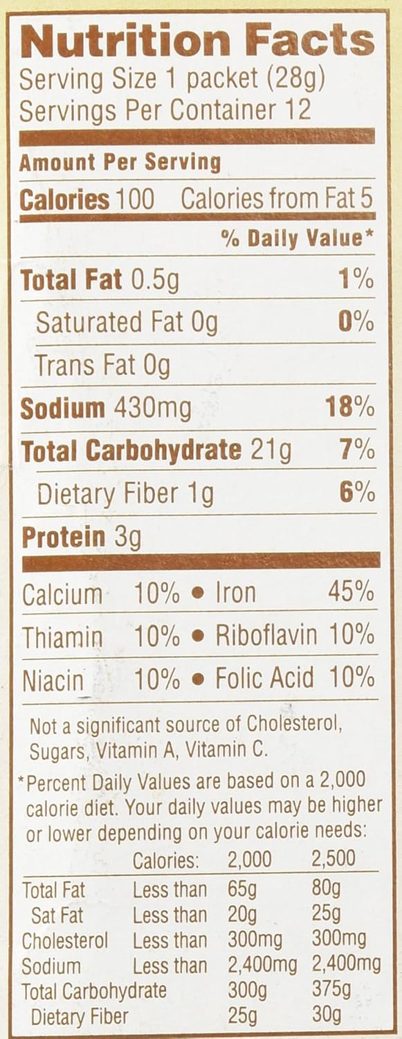 Quaker Country Bacon Flavor Instant Grits, 12 Count (Pack of 1) - Image 2