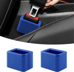 2 PCS Seat Belt Buckle Holder, Sili...