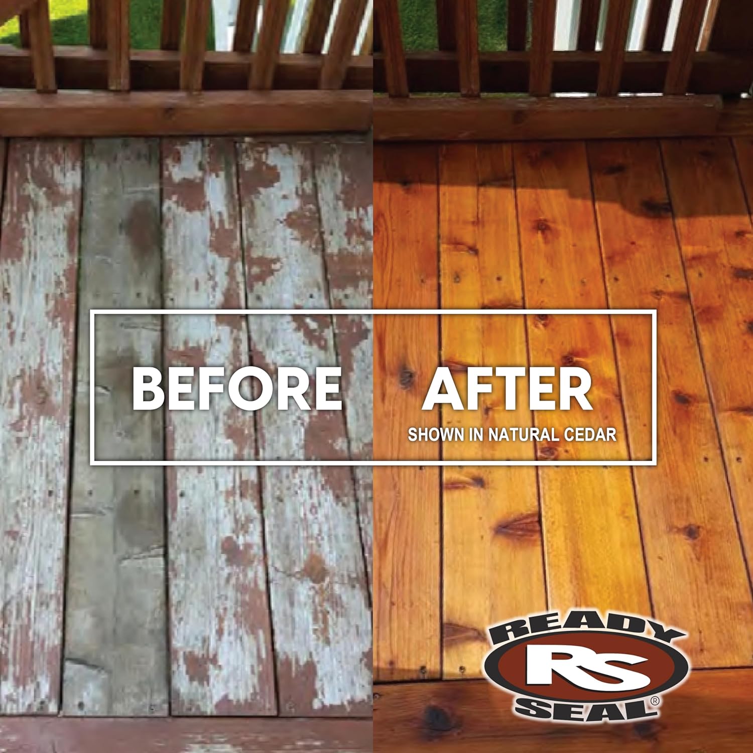 Ready Seal Exterior Wood Stain | Semi-Transparent Oil-Based Formula | Professional Grade Stain and Sealer in One | Ideal for Decks, Fences, Pergolas, Wood Siding & More | Gallon | Pecan - Image 4