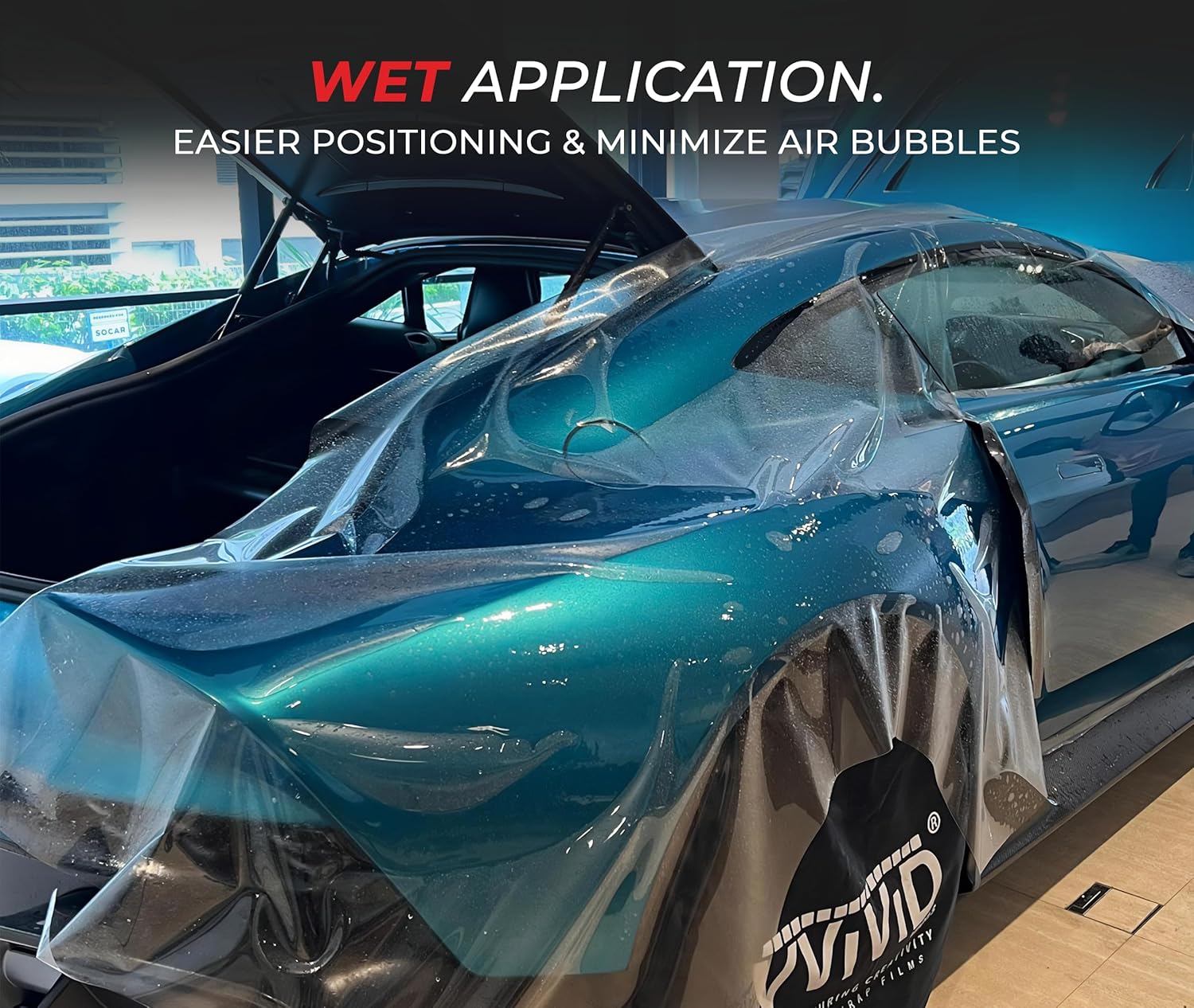 VViViD Barricade Premium 8 Year Clear Gloss Paint Protection Film TPU (6" x 120") - Image 4