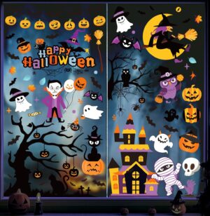 Halloween Window Clings – 9 S...