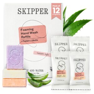 Skipper Foaming Hand Soap Tablet Re...