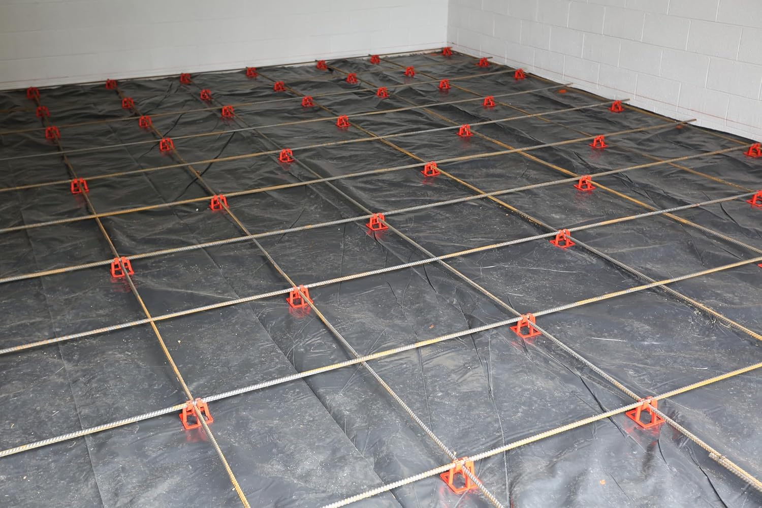 Hercules Plastic 1-1/2" Rebar Chair - (50 Count) Superior Strength & Quality Concrete Snap Rebar Chair For #4 Rebar (50, 1.5” Rebar Chair) - Image 7