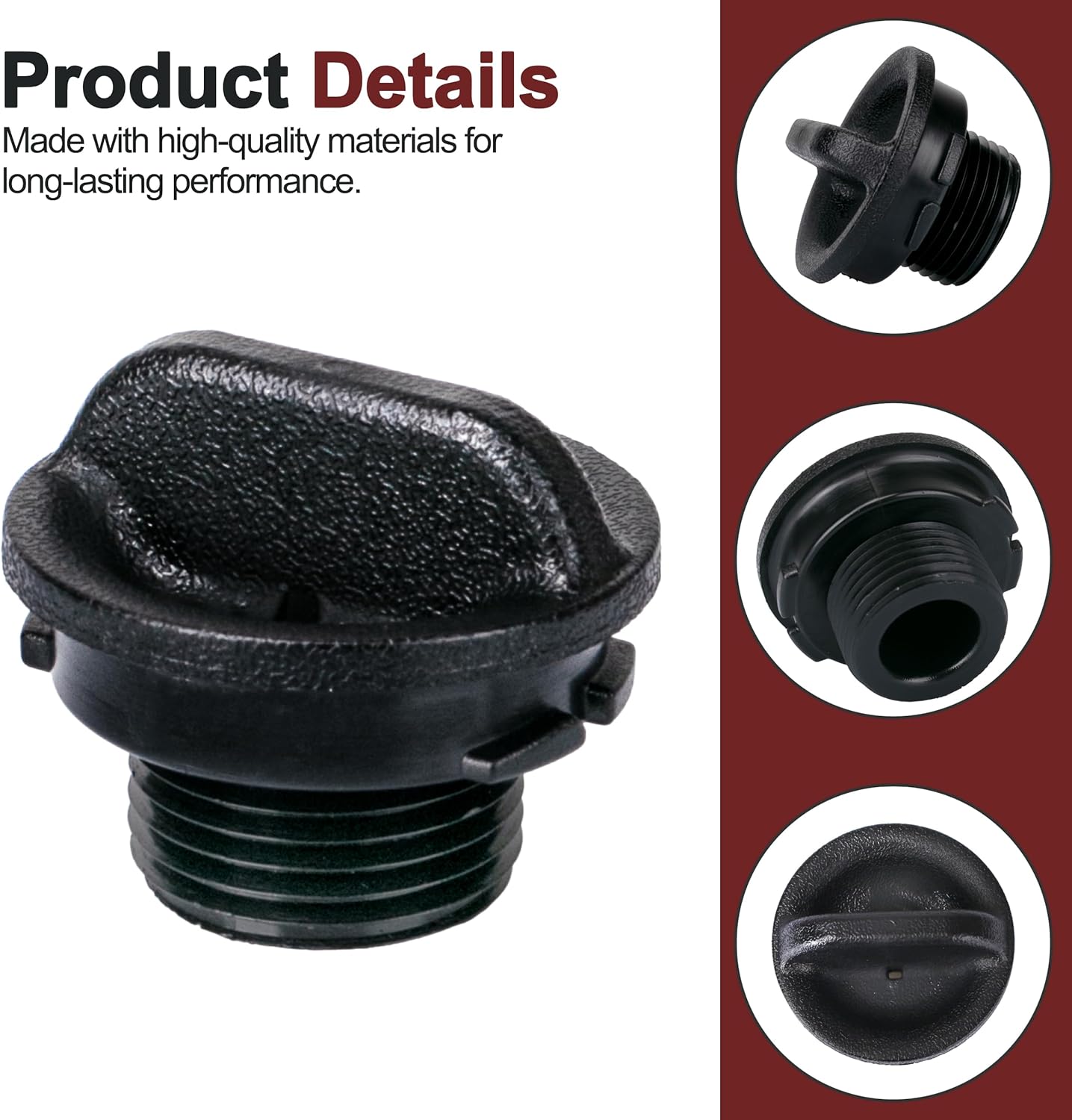 22-888958001 Boat Engine Plug Outboard Flush Plug for Mercury Jet, Fei and Verado and Verado All 4 Stroke Outboard Engines - Image 2