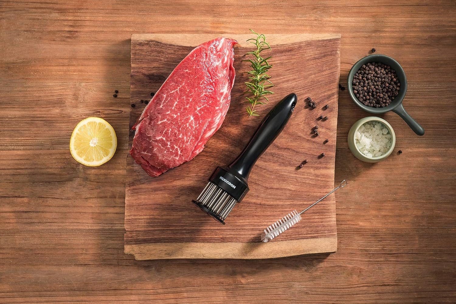 Meat Tenderizer Tool Stainless Steel Needle Ultra Sharp 24 Blades Tenderizer Tool for Tenderizing Beef Chicken Steak Veal Pork - Image 5
