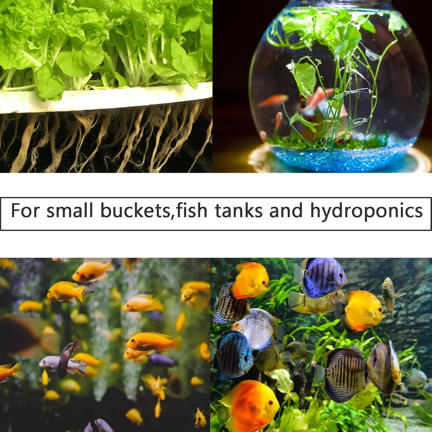AQUANEAT Aquarium Air Stones 2 inch 12 Pack, Bubble Stone, Aerator Bubble Diffuser, Air Pump Accessories for Aquariums, Fish Tanks, and Hydroponics - Image 6