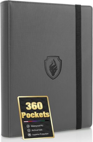Premium 9 Pocket Card Binder for 36...