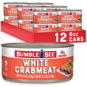 Bumble Bee White Flake Crab Meat in...