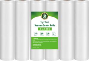 Syntus Vacuum Sealer Bags for Food,...