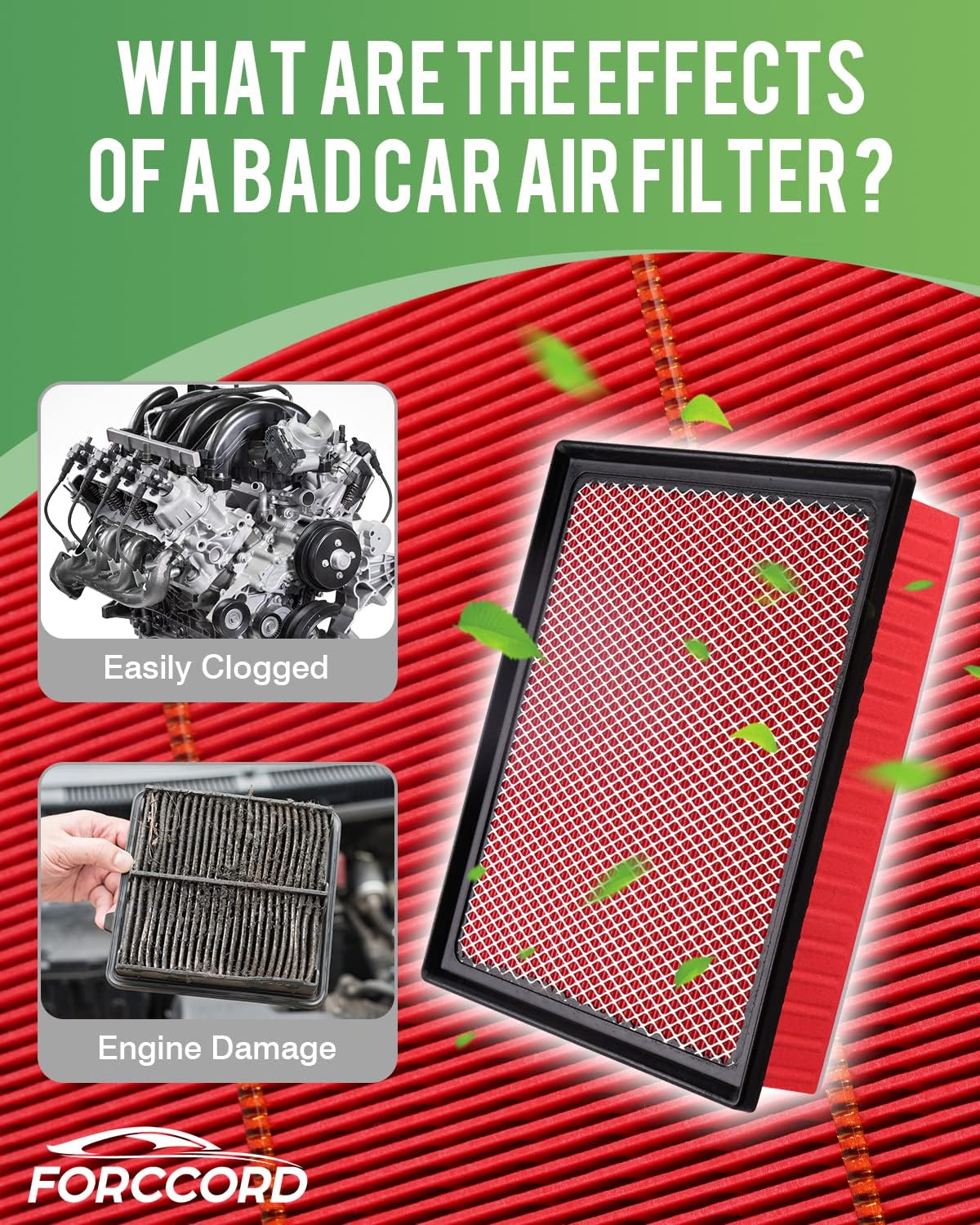 Cabin & Engine Air Filter Fits for Toyota Tundra 2014-2021 (5.7L 4.6L), Sequoia 2014-2021 (5.7L) Activated Carbon Cabin Filter Replacement CA11895 CF10285 Car Accessories - Image 3