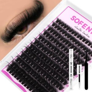 SOFENIDA Lash Clusters Kit 80D Lash...